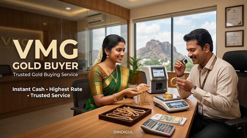 Gold buyers in Dindigul with instant cash service and trusted gold evaluation